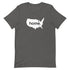 Home - On Map Of America Short-sleeve unisex t-shirt - Mainstream Freedom